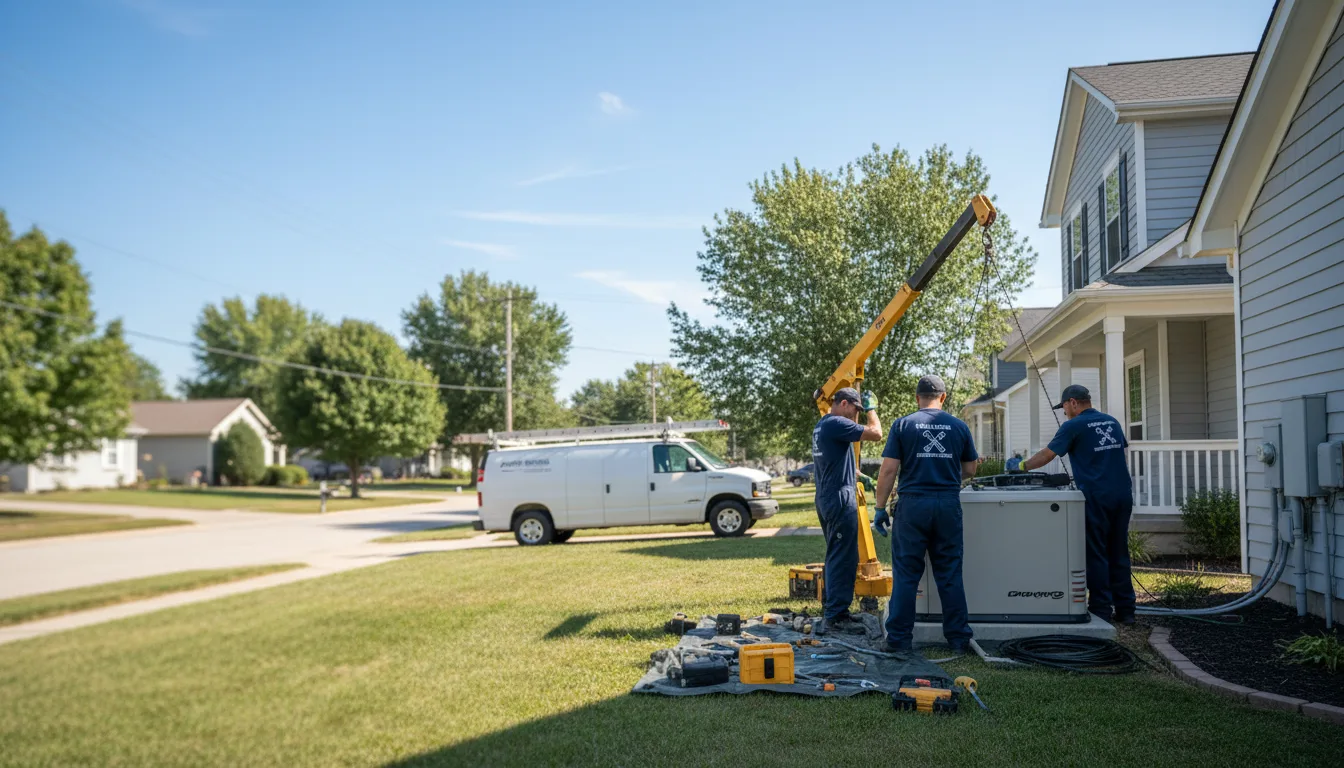 Generator Installation in Pittsford, MI near me